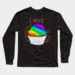 Love is for everyone- Happy pride month Long Sleeve T-Shirt